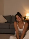 Surprise cum inside her mouth 