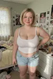 Hot realistic selfie