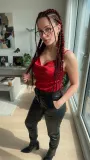 Duo Lesbian Deep Tongue Kiss