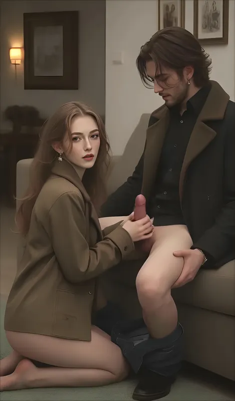 Sensual blowjob